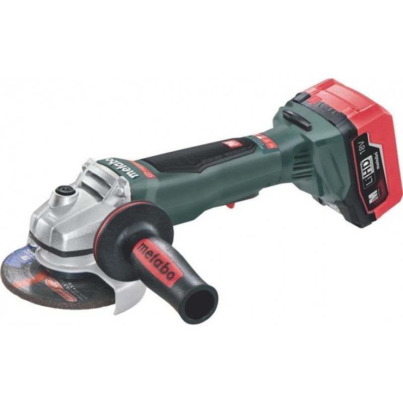 Metabo 18V 6 In. Brushless Angle Grinder Kit 6.2 A...
