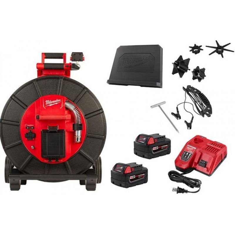 Milwaukee M18 200 Ft. Stiff Modular Pipeline Inspe...