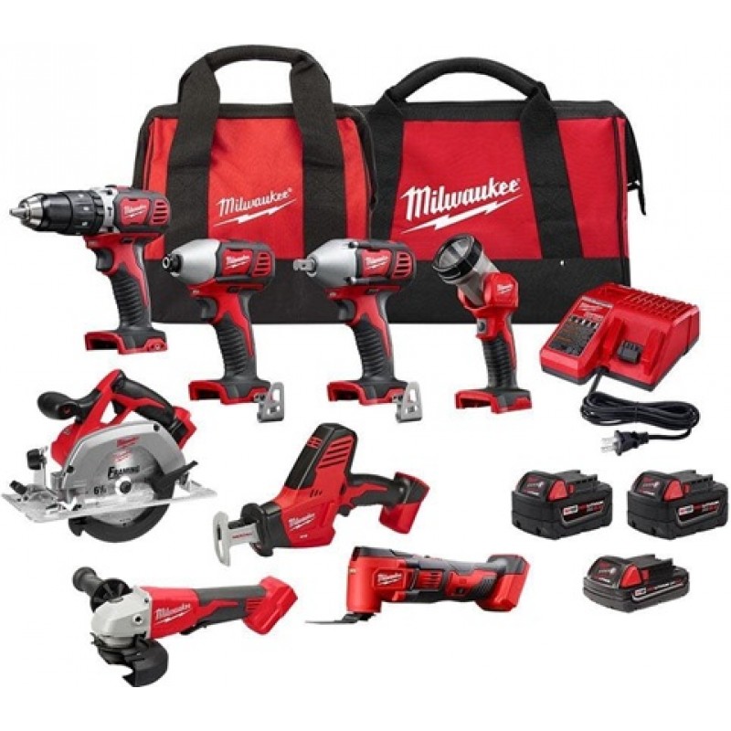 Milwaukee M18 8-Tool Combo Kit