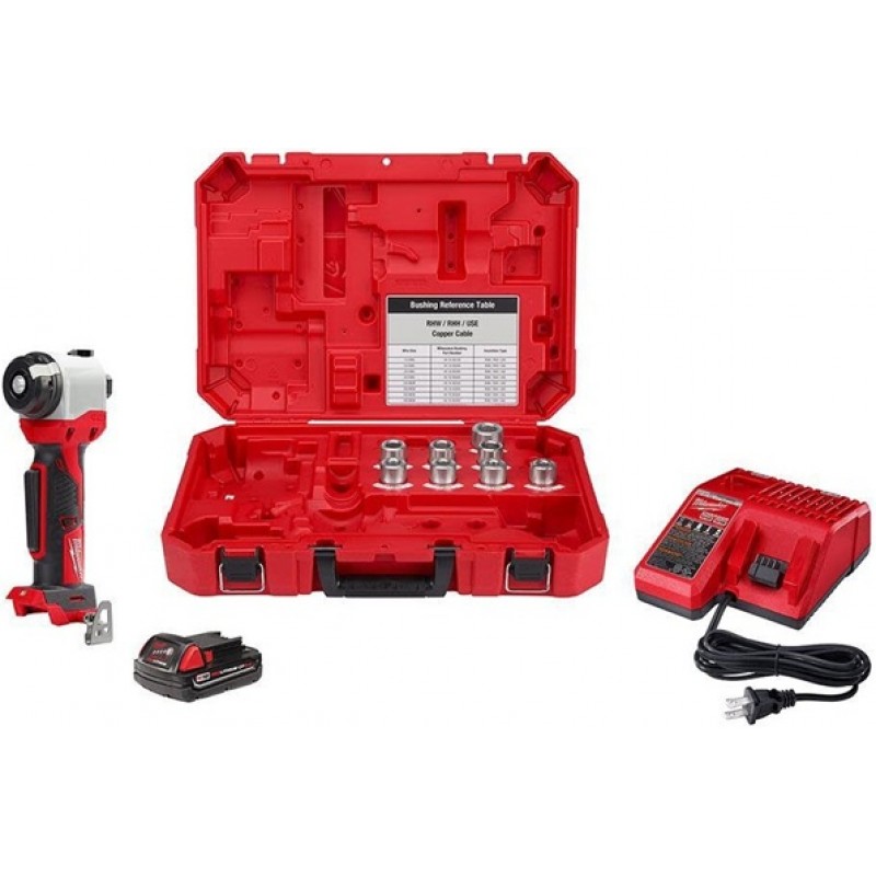 Milwaukee M18 Cable Stripper Kit for Cu RHW / RHH ...