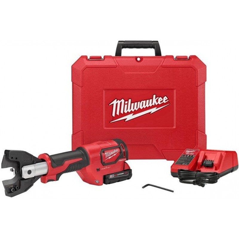 Milwaukee M18 FORCE LOGIC Cable Cutter Kit with 75...