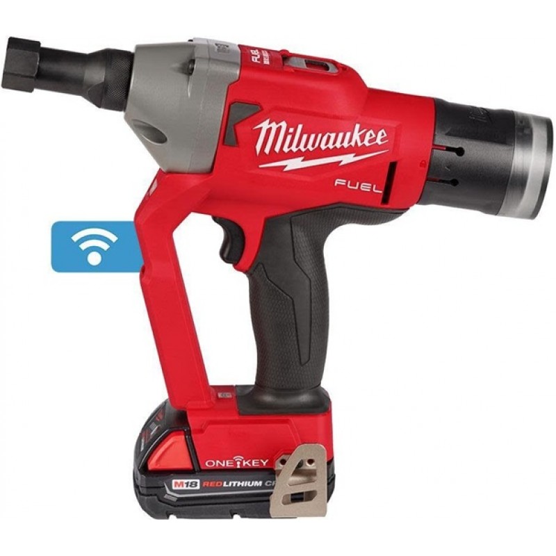 Milwaukee M18 FUEL 1/4inch Lockbolt Tool with ONE-...