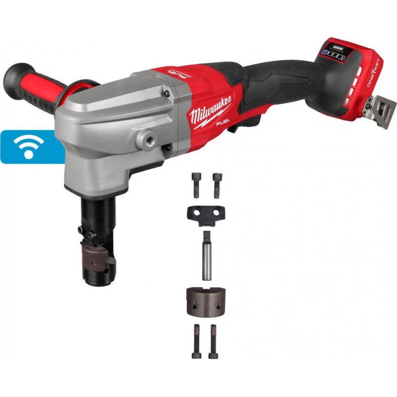 Milwaukee M18 FUEL 10 Gauge Nibbler with Extra Pun...