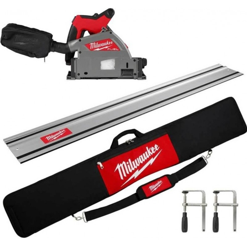 Milwaukee M18 FUEL 6 1/2 Inch Plunge Track Saw (Ba...