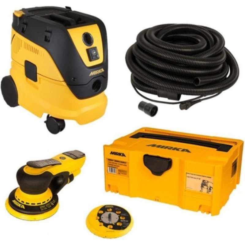 Mirka 5 Inch DEROS Dust Free Sanding System
