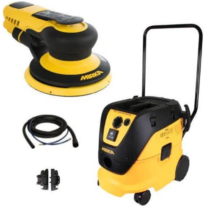 Mirka 5in 5mm Orbit Sander Dust Free Handle System