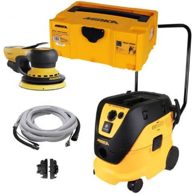 Mirka 5in 5mm Orbit Sander Electric Dust Free Hand...