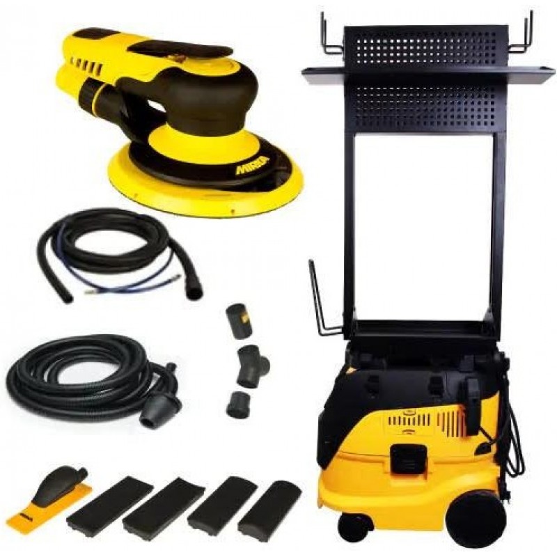 Mirka 6in 5mm Orbit Sander Dust Free Work Station ...