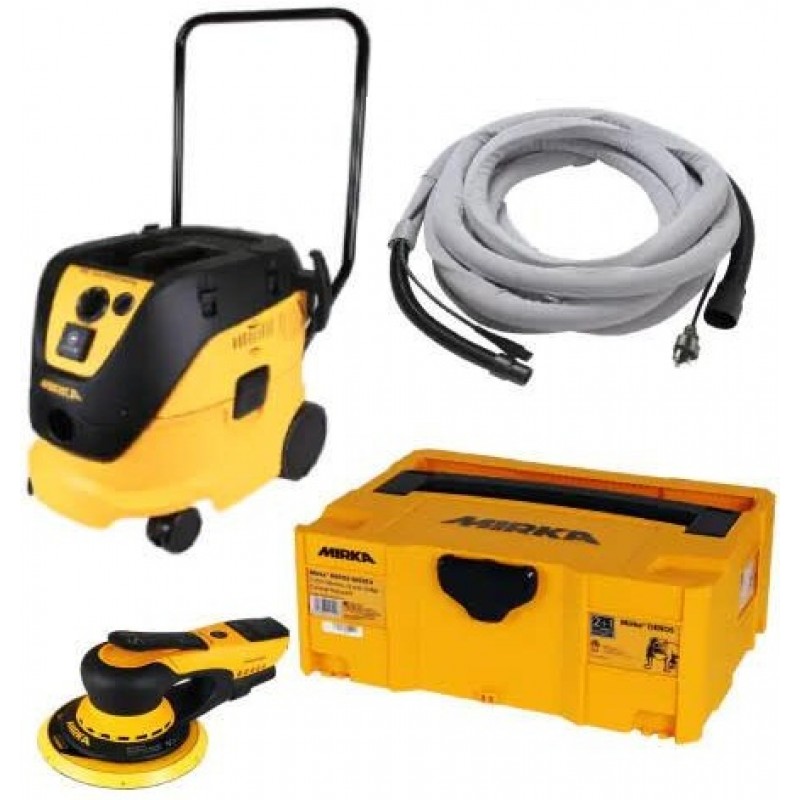 Mirka 6in 5mm Orbit Sander Electric Dust Free Hand...