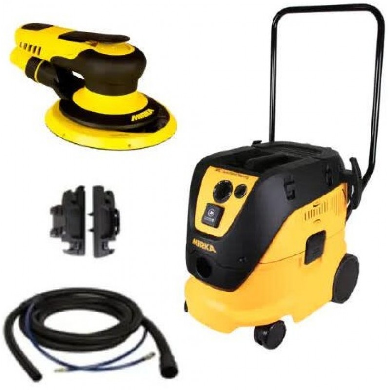 Mirka 6in 8mm Orbit Sander Dust Free Handle System
