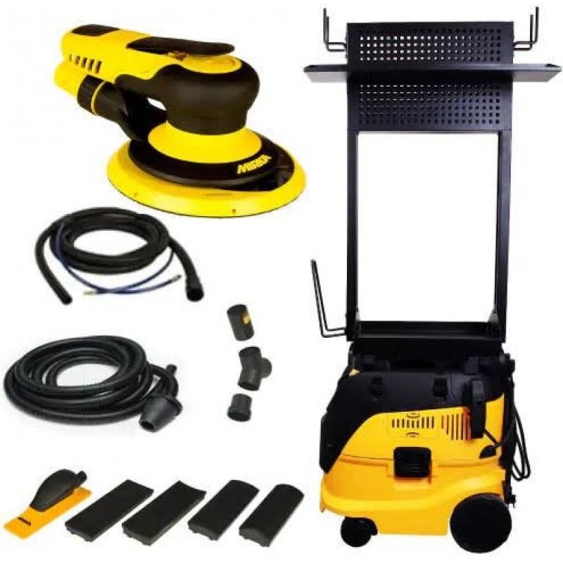 Mirka 6in 8mm Orbit Sander Dust Free Work Station ...