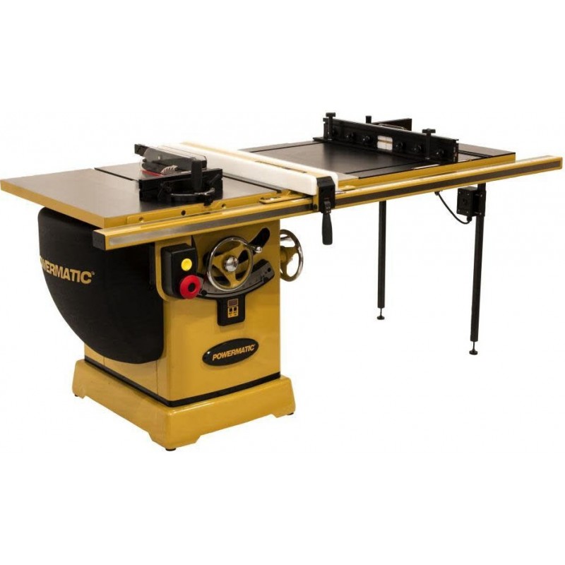 Powermatic 5HP 3PH 230/460v Table Saw with 50in Ac...