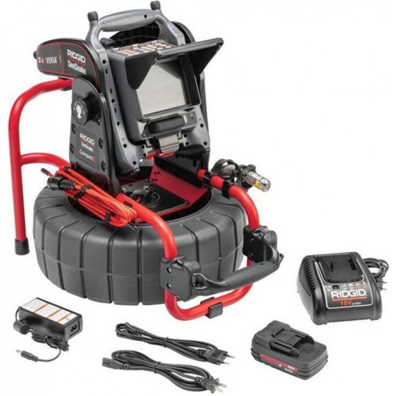 Ridgid SeeSnake Compact2 System with Monitor Batte...