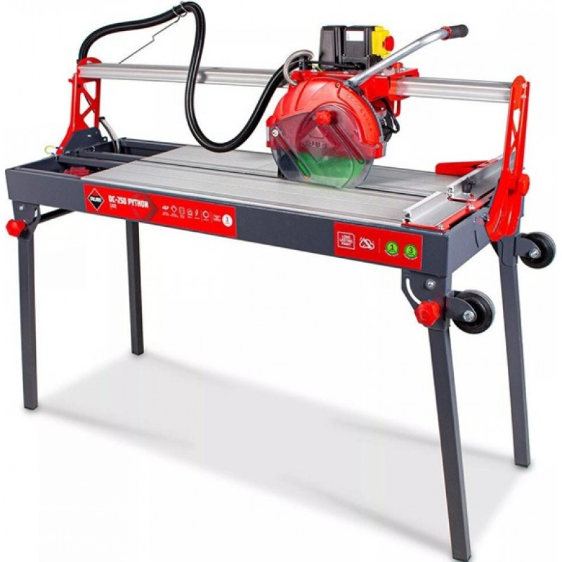 Rubi Tools DC-250 Python 1200 48in Wet Tile Saw 10...