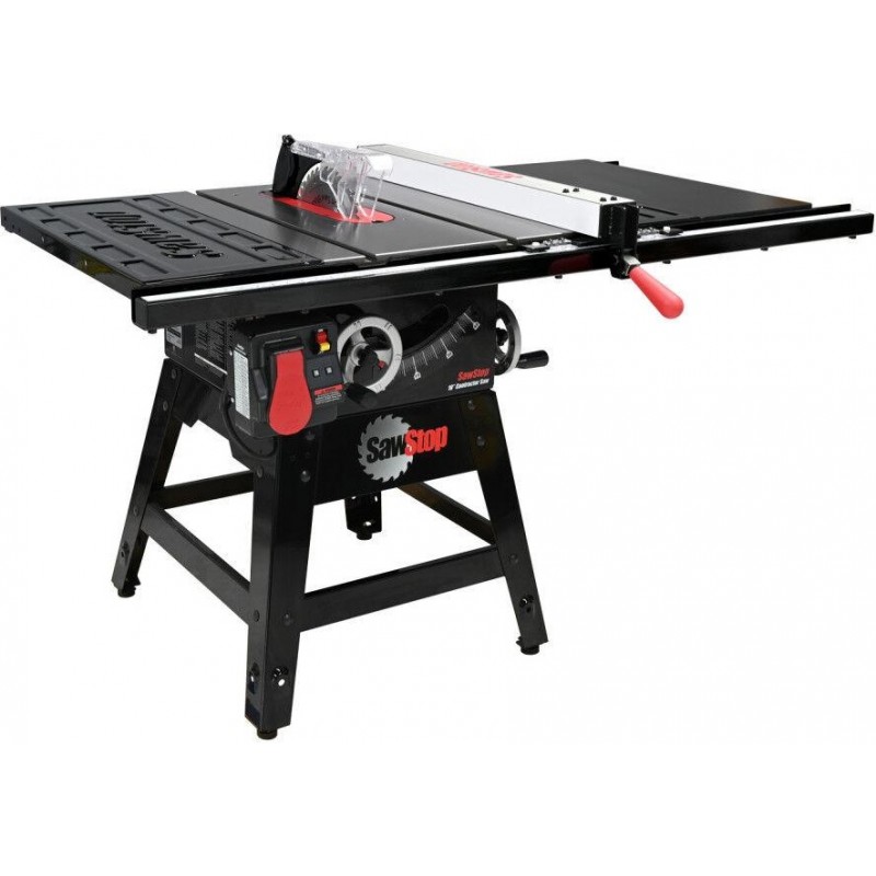 Sawstop Contractor Saw 1.75HP with 30 Inch Premium...