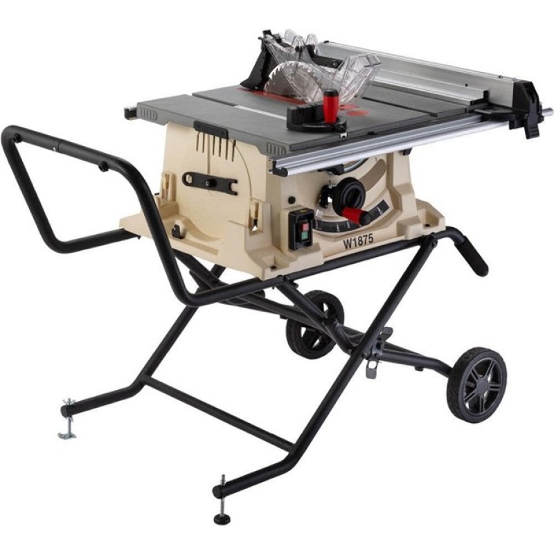 Shop Fox 10 Inch 2 HP Benchtop Table Saw with Stan...