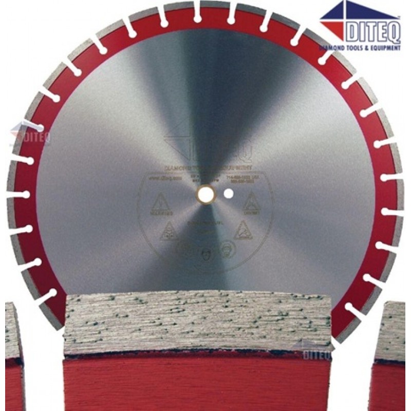 Diteq Red Silent 20 Inch Super Premium Segmented R...