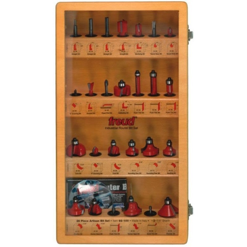 Freud 26 piece Artisan Bit Set