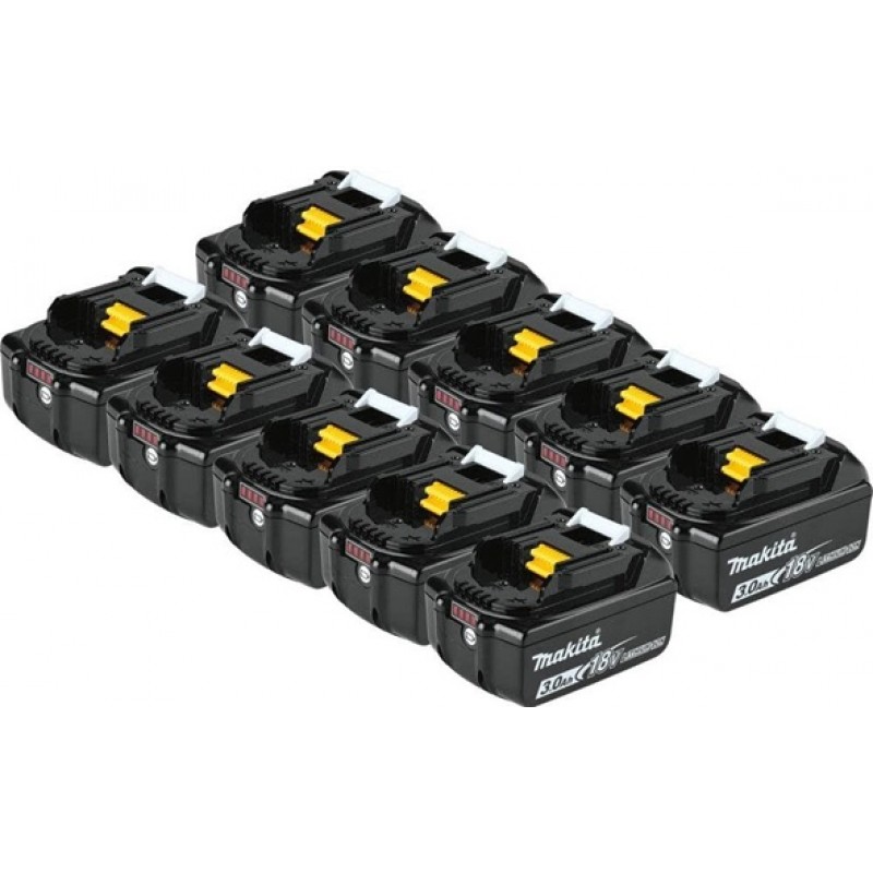 Makita 18V LXT Lithium-Ion 3.0 Ah Battery 10-Pack
